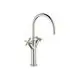 DORNBRACHT-Waschtisch-Einlochbatterie-mit-erhoehtem-Standfuss-TARA-22533892-Platin-gebuerstet-22533892-06 gallery number 1